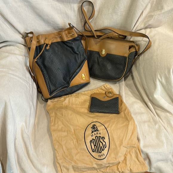 Collection of Vintage Mark Cross Personal Leather Goods - Picture 1 of 6